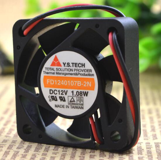 Original Y.S.TECH authentic 4CM 40*40*10 1.08W FD1240107B-2N 2 wire cooling fan