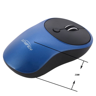 New Advanced Tech 2.4G Rechargeable Silent Wireless Mouse USB Office Laptop Mice 4-buttons 3 Adjustable 800/1200/1600 DPI