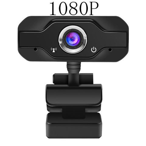 720P/1080P HD Webcam In Teching USB Widescreen Computer Camera with Microphone for PC, Desktop or Laptop 360 degree rotation