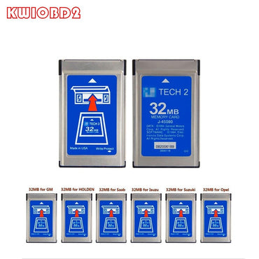 For G-M Tech2 Card With 6 Software 32MB Card For G-M Tech2 Diagnostic Tool G-M Tech 2 32MB Memory Card