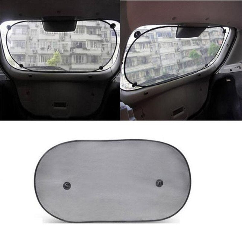 Tech Car Rear Window Sunshade Sun Shade Cover Visor Mesh Shield Can be folded for rear windscreens effectively blocking sunl #F