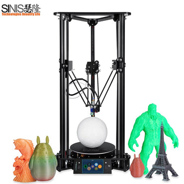 High Accuracy Laser 3D Printer Sinis Tech Pulley DIY Kit Easy Assembled 3d Printer Machine with Auto Feeding and 1KG Filament