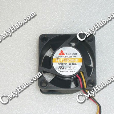 For Y.S.TECH FD124020HB DC12V 0.10A 4020 40mm 4CM 40x40x20mm 3Pin Cooling Fan