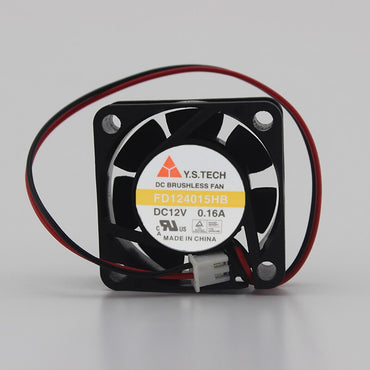 Y.S.TECH FD124015HB 4015 40*40*15mm  12V 0.16A  power supply fan