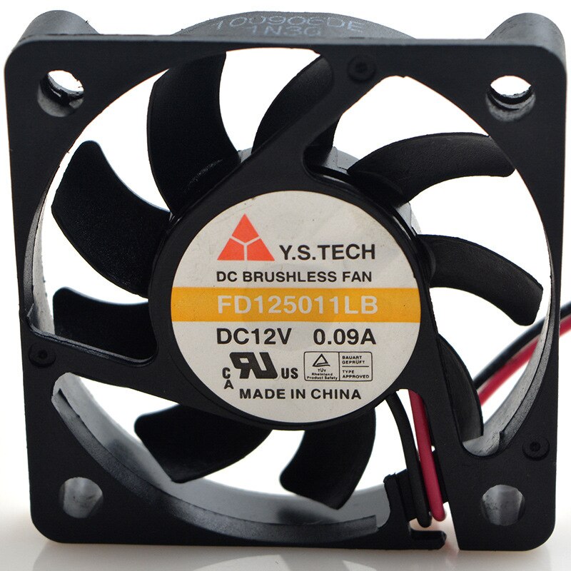 FOR Y.S.TECH FD125011LB DC12V 0.09A 5010 cooling fan