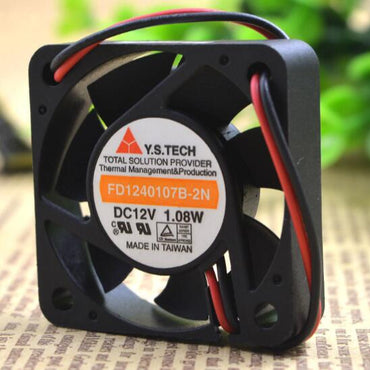 Original  Y.S.TECH authentic 4CM 40*40*10 1.08W FD1240107B-2N  2 wire cooling fan