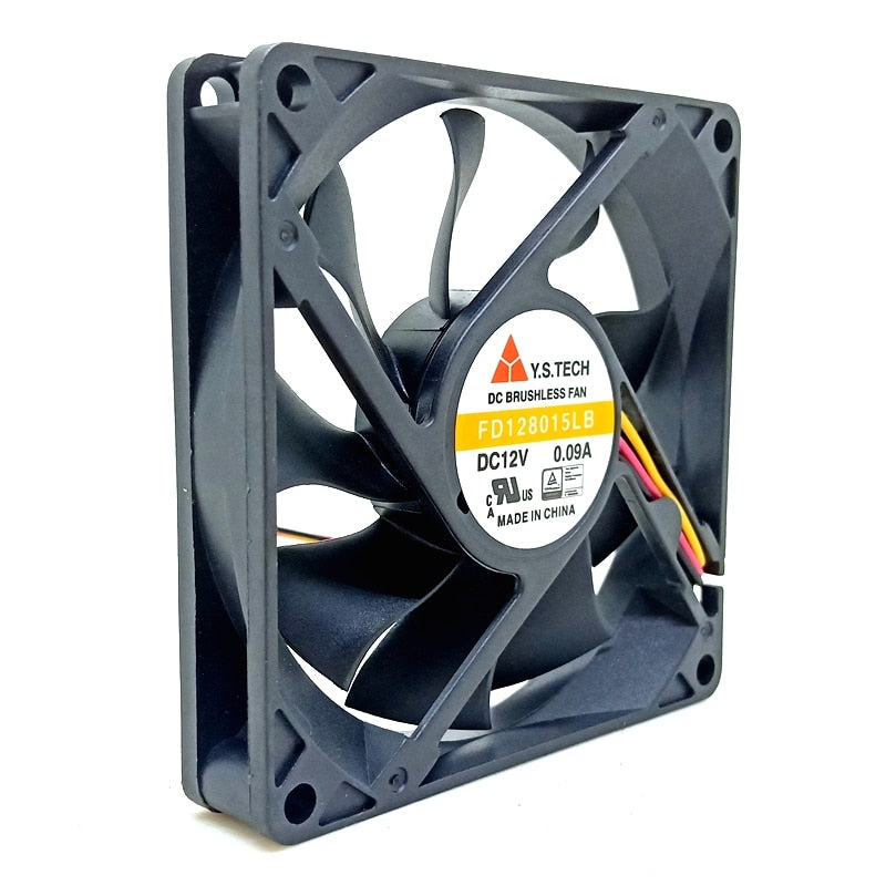 silent quiet 80mm fan New SXDOOL for Y.S.Tech FD128015LB 80mm 8015 DC12V 0.09A 2100RPM cooling fan