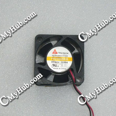 For Y.S.TECH FD244020EB DC24V 0.08A 4020 4CM 40mm 40x40x20mm 2pin Cooling Fan