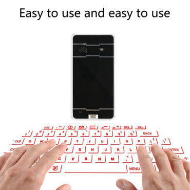 New Tech High End Bluetooth Laser Keyboard Mouse Virtual Wireless Portable Projection Keypad For Smartphone And Tablets
