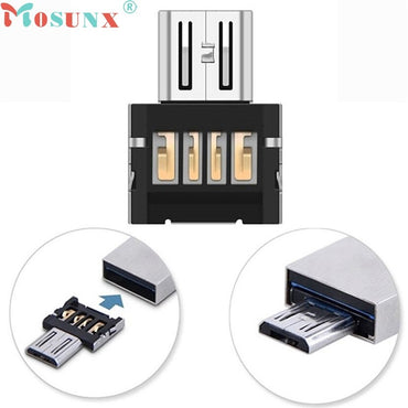 mosunx Mecall Tech Mini USB 2.0 Micro USB OTG Converter Adapter Cellphone TO US