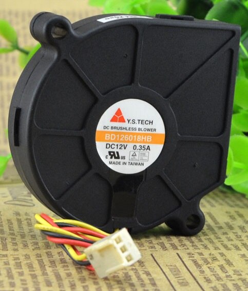 SSEA New Wholesale cooling fan for Y.S.TECH BD126018HB 6018 12V 0.35A inverter  Blower fan